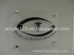 acrylic branding sign