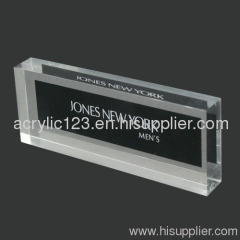 acrylic sign holders