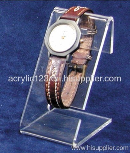 transparent acrylic watch display stand