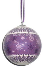 60MM DECOUPAGE BALL HANGING