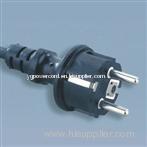 IP44 EU plug 16A 250V Rubber and PVC cable