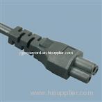 IEC60320 C5 PLUG WITH PVC CABLE