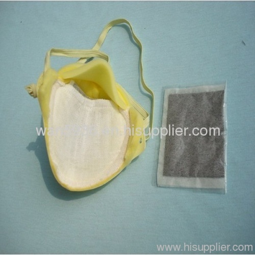 soft sponge dust mask with Activated Carbon and belt and Gauze