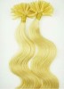 Yellow pre-bond Hair Extension