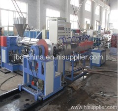 PVC spiral steel wire reinforced pipe extrusion machine
