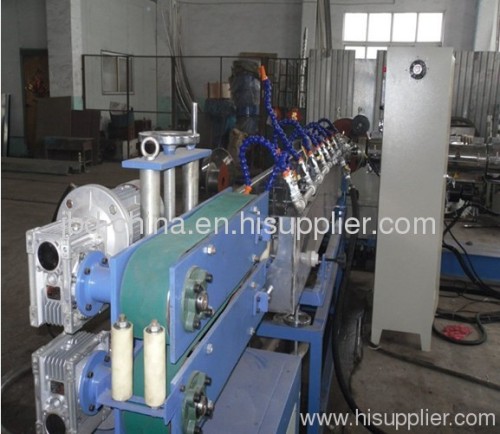 PVC spiral steel wire reinforced hose production line