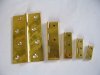 Golden metal extrusion copper profile hardware extruded brass