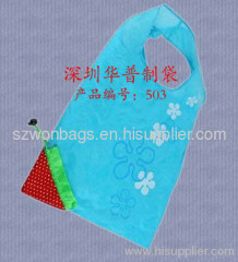 folding nylon packaging, folded nylon tote