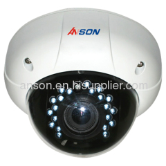 720P 1MP mega pixel Vandal Dome IP camera