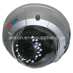 1080P 5.0 mega pixel IR vandal dome IP camera