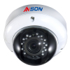 1080P 5.0 mega pixel IR vandal dome IP camera