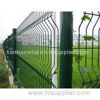 PVC coated and sprayed welded wire mesh
