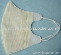 3 piece of non woven face masks with earloop