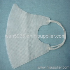 2 pieces of non woven face mask with earloop