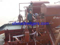 China gold suction dredger