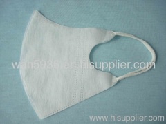 2 pieces of non woven face masks with earloop