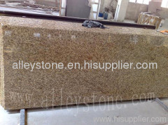 Tiger skin yellow granite countertop