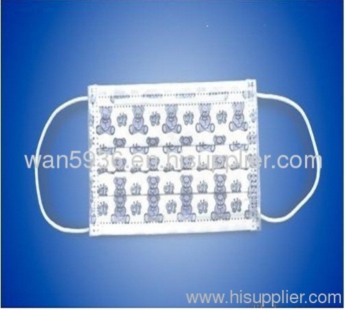 sell 1/2/3 pieces of non- woven disposable face masks with earloop or headloop