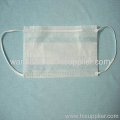 sell 1/2/3 pieces of non- woven disposable face masks with earloop or headloop