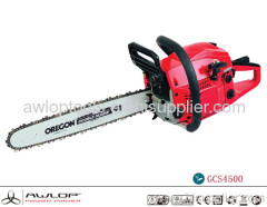 gasoline chain saw