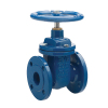 Non rising stem and resilient soft seated DI gate valve ANSI 125/150