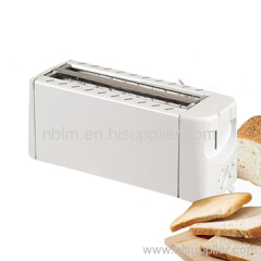 4 Slice Toaster with Snap Open Crumb Tray