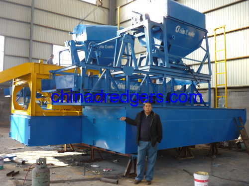 Suction Gold and Diamond Dredger