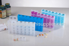 Plastic pill case