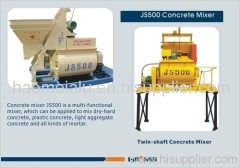 JS500 Concrete batching plant