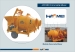 JZC500 portable concrete mixer with diesel engine