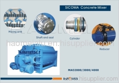 Concrete mixture machine SICOMA