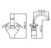 Double lever basin mixer