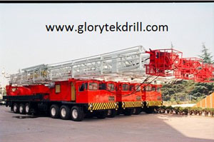 1000hp Truck-Mounted Oil Drilling Rig ZJ40 for sale