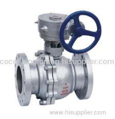 2PC Carbon Steel Flanged Ball Valve