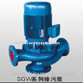 Sell SGW pipeline sewage pump