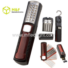Magnetic 24 led working lights with swivel body&hook