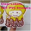 Custom clear labels from China,transparent stickers custom printing