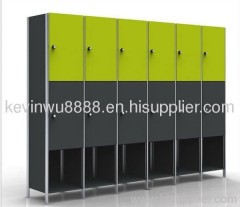 factory direct price shape woodgrain formica hpl lockers