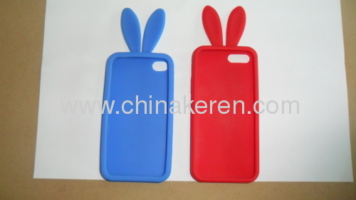silicone blue Mobile phone cover