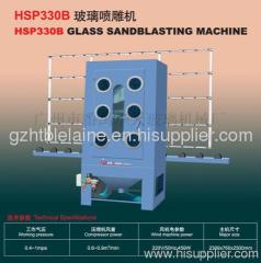 HSP330B Glass Sandblasting Machine