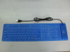 flexible silicone colors keyboard