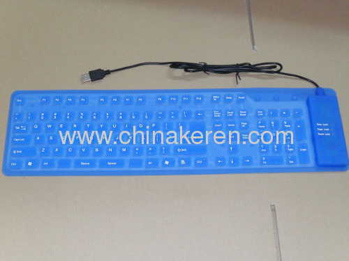 silicone blue 109 keys keyboards