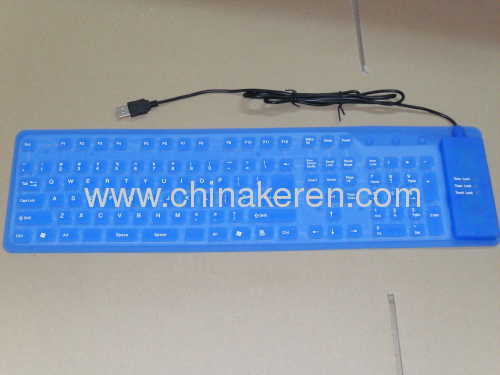 2013fashione silicone 109 keys keyboards