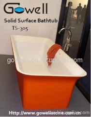 Colored Bathtub Solid Surface