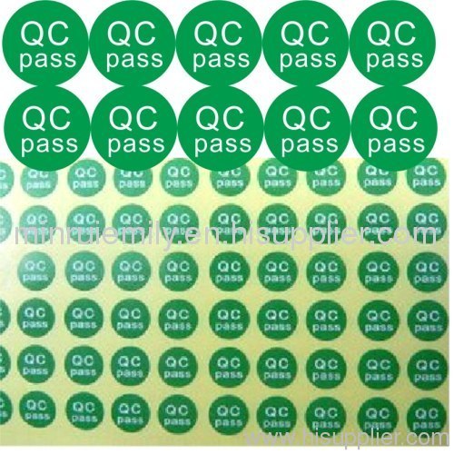 Pass Sticker