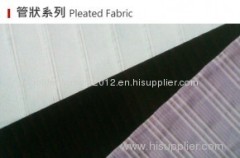 pleated fabric