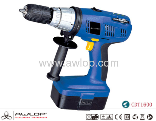 16 Torque setting & 1 Impact Electric Cordless Drill DC24V