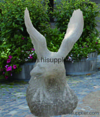 Eagle stone statue