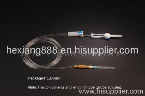 infusion set hypodermic infusion set