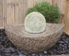 outdoor stone water fountain